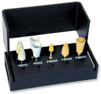 NTI CeraGlaze Intra-Oral Polishing Set Includes 7 Essential Polishers