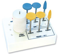 NTI CeraGlaze Porcelain Polishing Set Contains the Essential Polishers for Finishing Porcelain