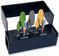 NTI LS-901 Acrylic Adjustment Polishing Set. Set Designed to make Chairside Adjustments on Acrylic