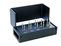 NTI LS-7521 Anterior and Posterior Composite Finishing Set. Set Contains Essential Diamonds