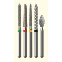 NTI FG #811.047 Coarse Grit, Barrel Shaped Diamon