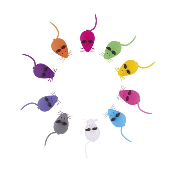 BADER Gonzalez Mouse First Baby Tooth Holder, Assorted Colors, 20/Pk. Perfect for tooth fairy