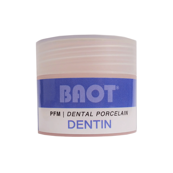 BAOT PFM Porcelain, Dentin B2 Shade, 15 gram Jar