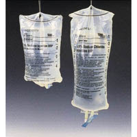 Baxter Dextrose 5% in .9% Saline, 500 ml Plastic Bag
