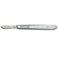 Bard Parker #25 Non-Sterile Carbon Steel Blades with BD Rib-Back Design, Case of 150 Blades
