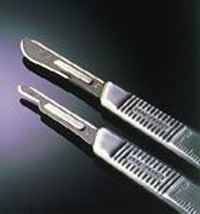 Bard Parker #4 Stainless Steel Surgical Blade Handle