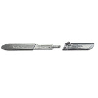 Bard Parker #3 Protected Stainless Steel Blade Handle, Fits Blade Sizes 10, 11, 15, 10A, and 15C