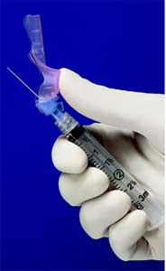 BD Luer-Lok / Eclipse 1 mL BD Luer-Lok Syringe with 25 G x 5/8" BD Eclipse Safety Hypodermic
