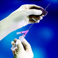 BD Saf-T-Intima IV Catheter Safety System 24 G x 0.75"(0.7 mm x 19 mm) Made of BD Vialon