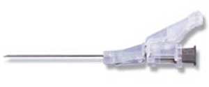 BD SafetyGlide 25 gauge x 1" Needle. General Use, Hypodermic Safety Needle with Shielding