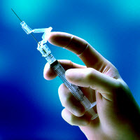 BD SafetyGlide 3ml Syringe with 23 gauge x 1" Shielding Subcutaneous Injection Needle, Regular