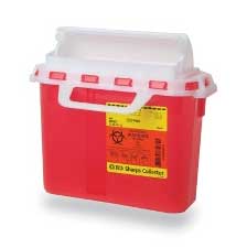 BD Sharps Collector 5.4 Quart BD Next Generation Sharps Container. Sharps Collector
