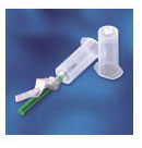 BD Vacutainer Needle Holder. One-use, non-stackable, reduces hazards of contact with blood-borne