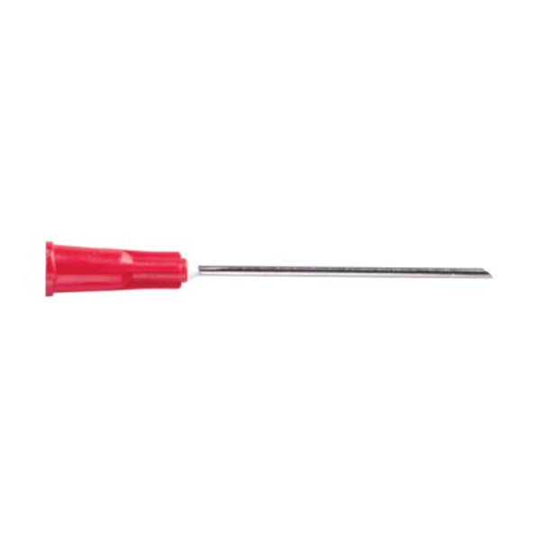 BD Blunt Fill Needle, 18 Gauge x 1", 100/Box. Luer tip. Sterilization method: Cobalt. Not made