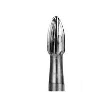 Beavers/Jet FG #7404 12 blade Egg shaped T&F bur. Country of origin: Canada or Mexico