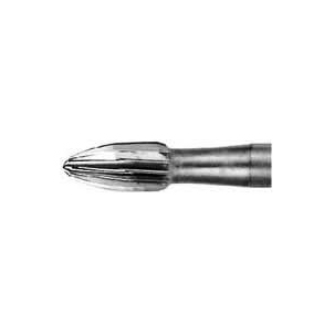 Beavers FG #7404 12 blade Egg shaped T&F bur, clinic pack of 100 burs. *Compare to Midwest FG 7404