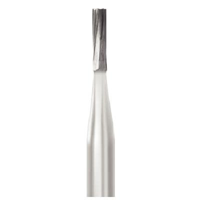 Beavers/Jet FG #56 straight fissure plain carbide bur, clinic pack of 100 burs. Country of origin