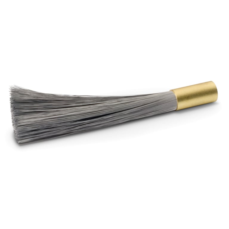 Becht Bur Cleaning Brush Refill - Stainless Steel Wire, Thickness 0,08 mm. No Handle. Adjusts