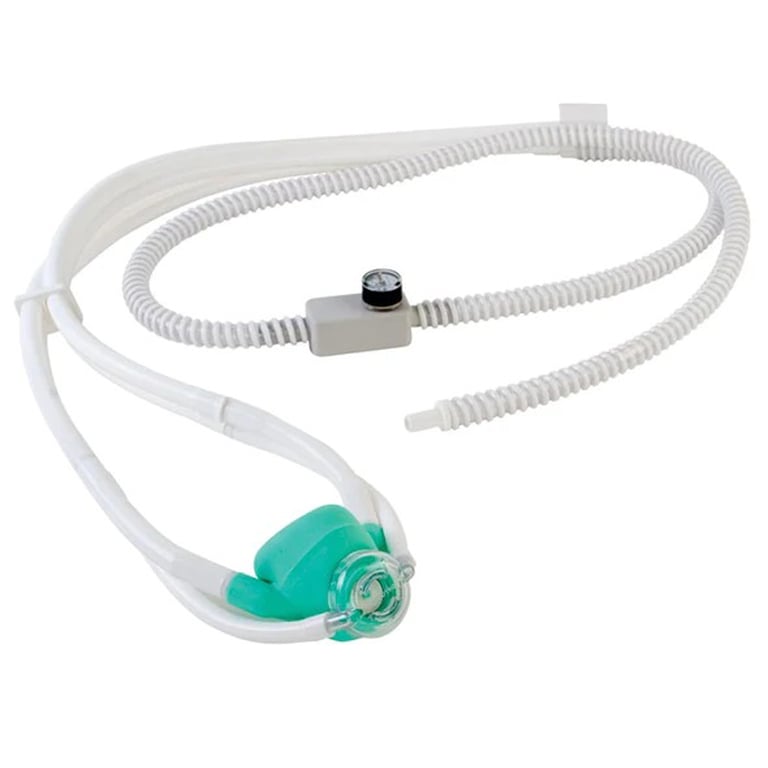 Scavenger Inhaler with Autoclavable Hood Package, Adult, Medium. The package includes an inhaler