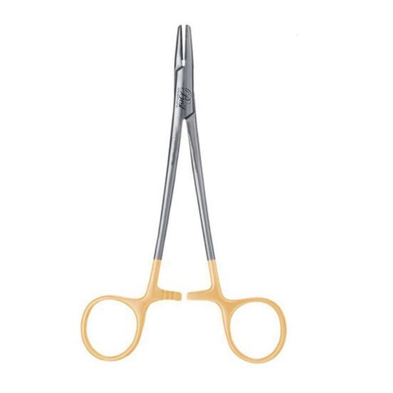 Best Stainless Steel Mayo-Hegar Needle Holder, TC, 7", 1/Pk. For oral surgery