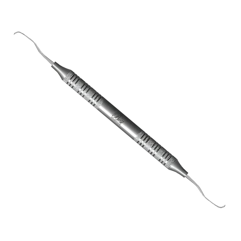 Best Double end Gracey Curettes #GC-1/2 Hollow Handle 8 mm, 1/Pk
