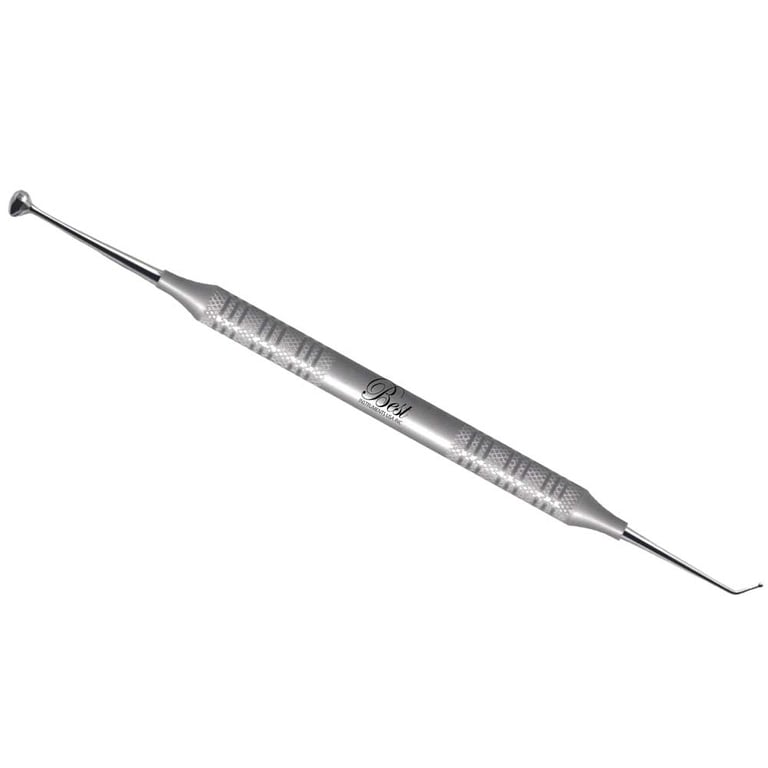 Best #27/29 Stainless Steel Double End Burnisher, 8mm Hollow Handle, 1/Pk. To contour and smooth