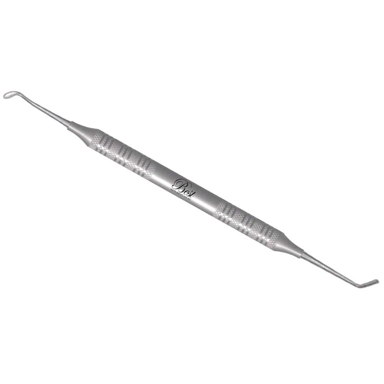 Best #3 Stainless Steel Double End Plastic Filling Instrument, 8mm Hollow Handle, 1/Pk
