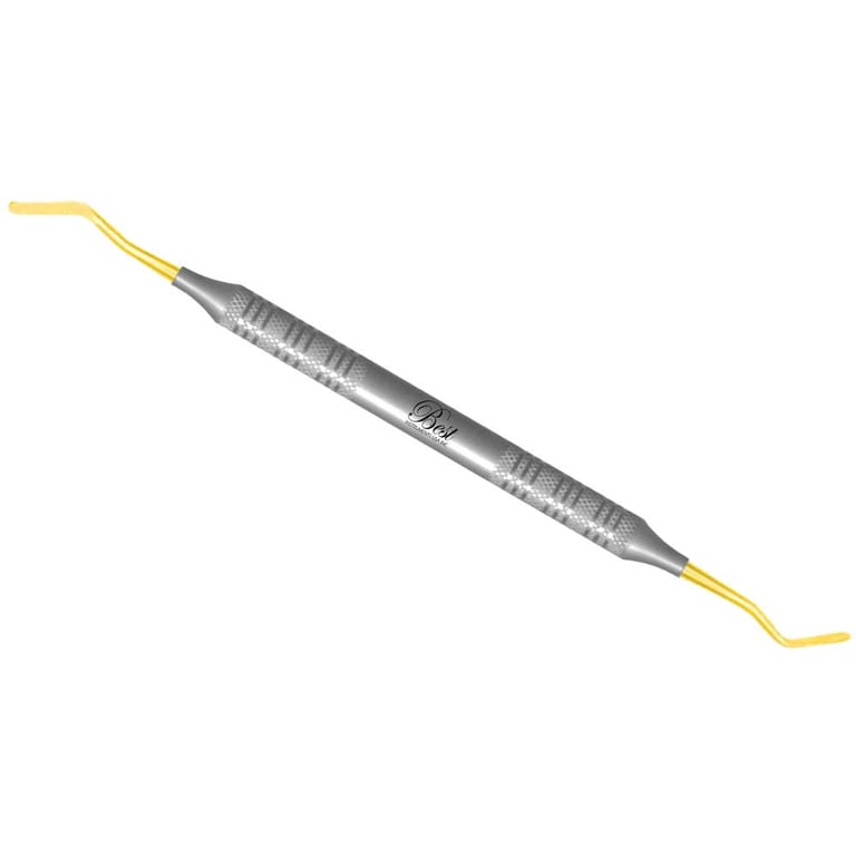 Best #6 Stainless Steel Double End Plastic Filling Instrument, 8mm Hollow Handle, 1/Pk. Titanium
