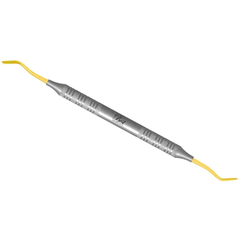 Best #8 Stainless Steel Double End Plastic Filling Instrument, 8mm Hollow Handle, 1/Pk. Titanium