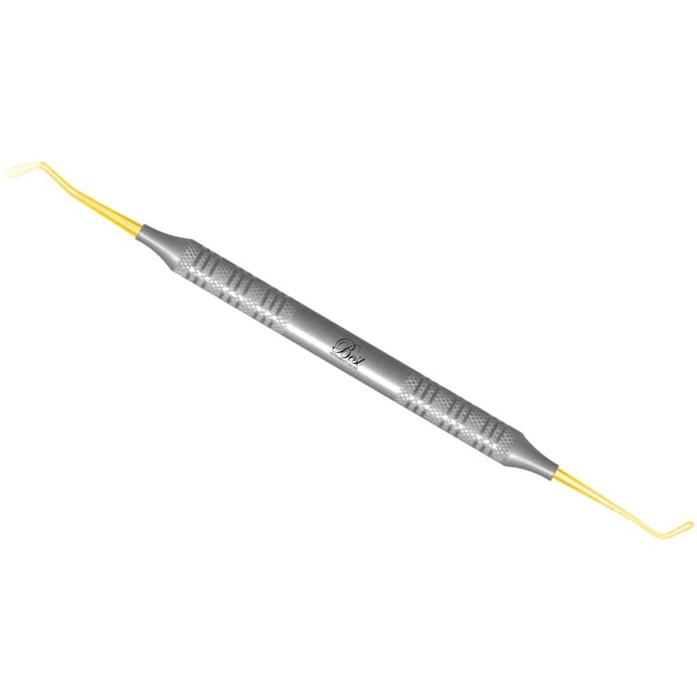 Best #9 Stainless Steel Double End Plastic Filling Instrument, 8mm Hollow Handle, 1/Pk. Titanium