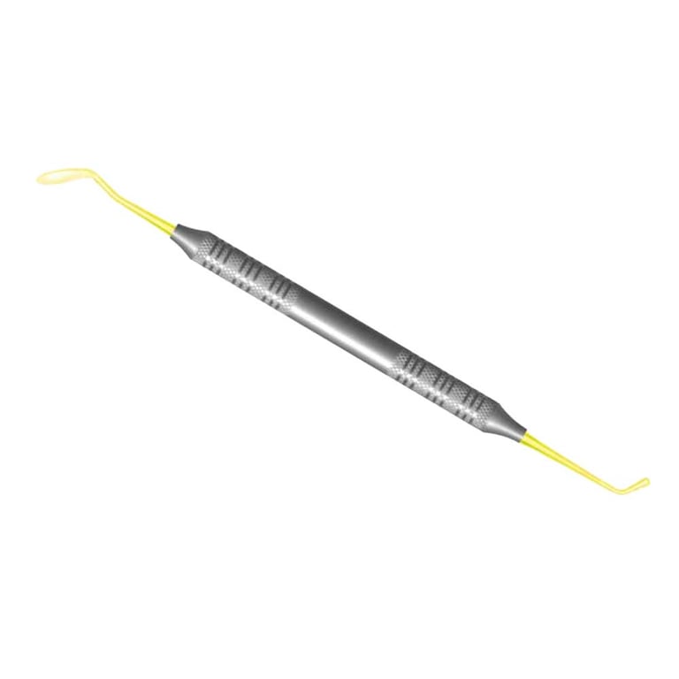 Best #10 Stainless Steel Double End Plastic Filling Instrument, 8mm Hollow Handle, 1/Pk. Titanium