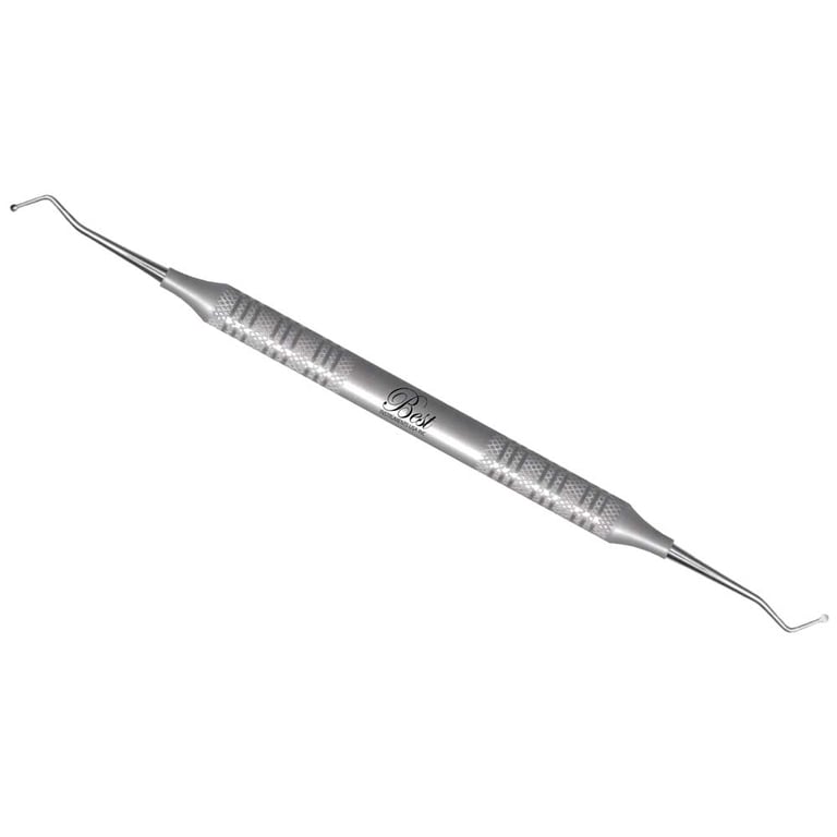 Best #17 Stainless Steel Double End Spoon Excavator, 8mm Hollow Handle, 1/Pk. Used to remove