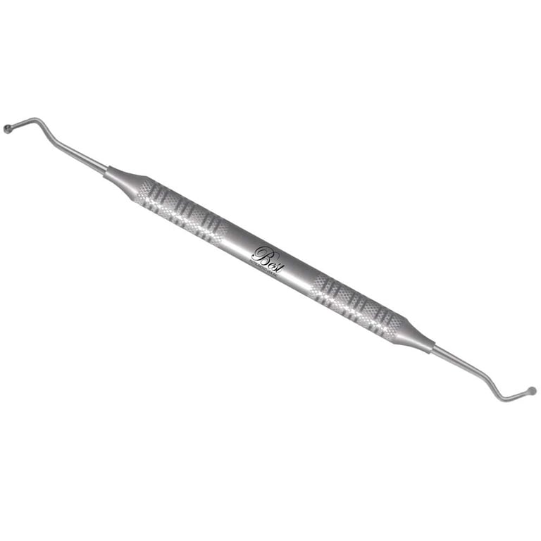 Best #19 Stainless Steel Double End Spoon Excavator, 8mm Hollow Handle, 1/Pk. Used to remove