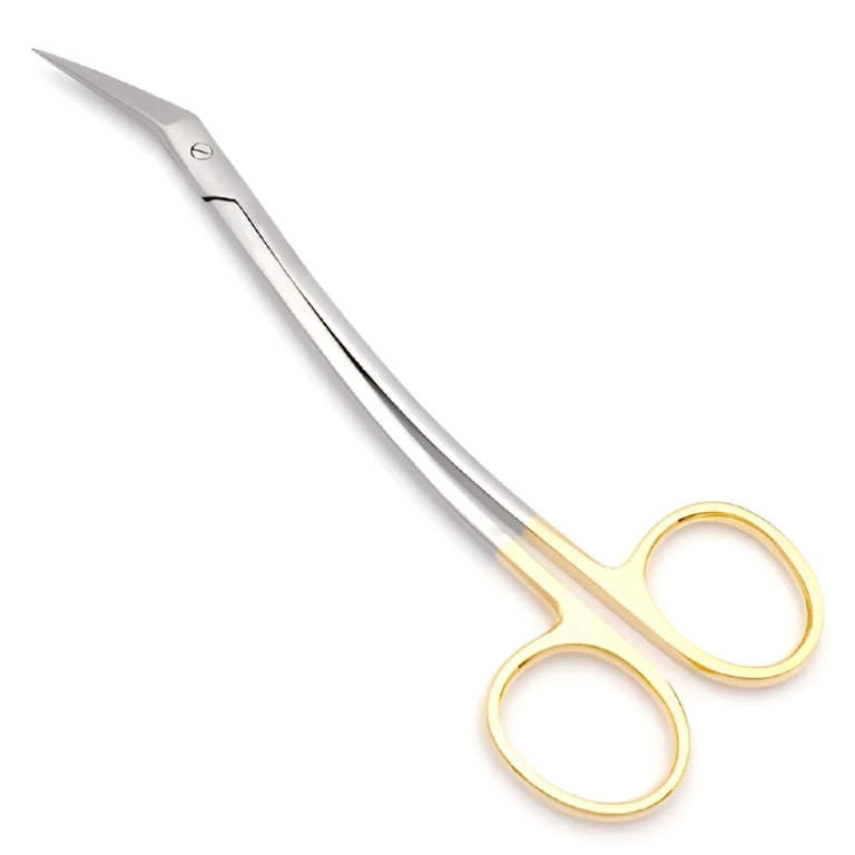 Best 16.5 cm Lockin Angular Scissor, TC, 1/Pk. Suitable for cutting tissue or suture