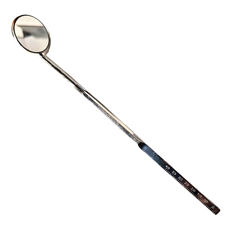 Best Mirror Handle with Scale, 1/Pk