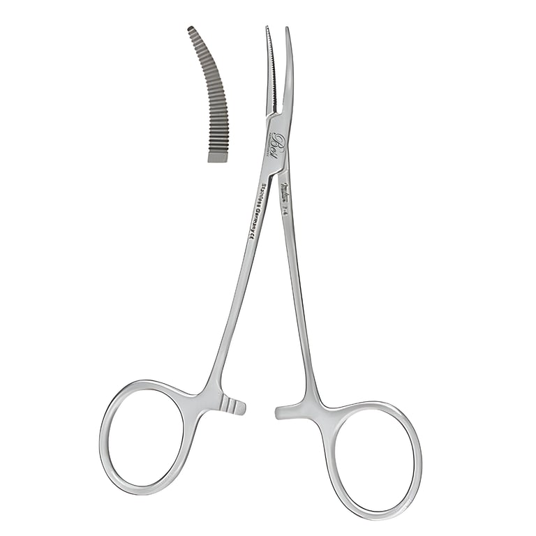 Best 5" Mosquito Hamostat Forcep, CVD, 1/Pk. Used as a hemostatic agent to clamp blood vessels