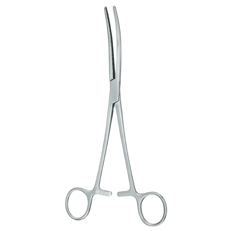 Best 6.25" Pean Hamostat Forcep, CVD, 1/Pk. Used as a hemostatic agent to clamp blood vessels