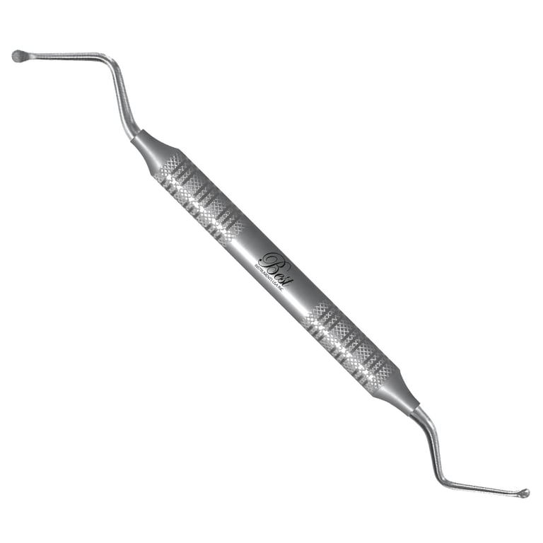 Best Surgical Curettes Spoon #LUCAS 85, 1/Pk. Designed for bone curettage, post-extraction socket