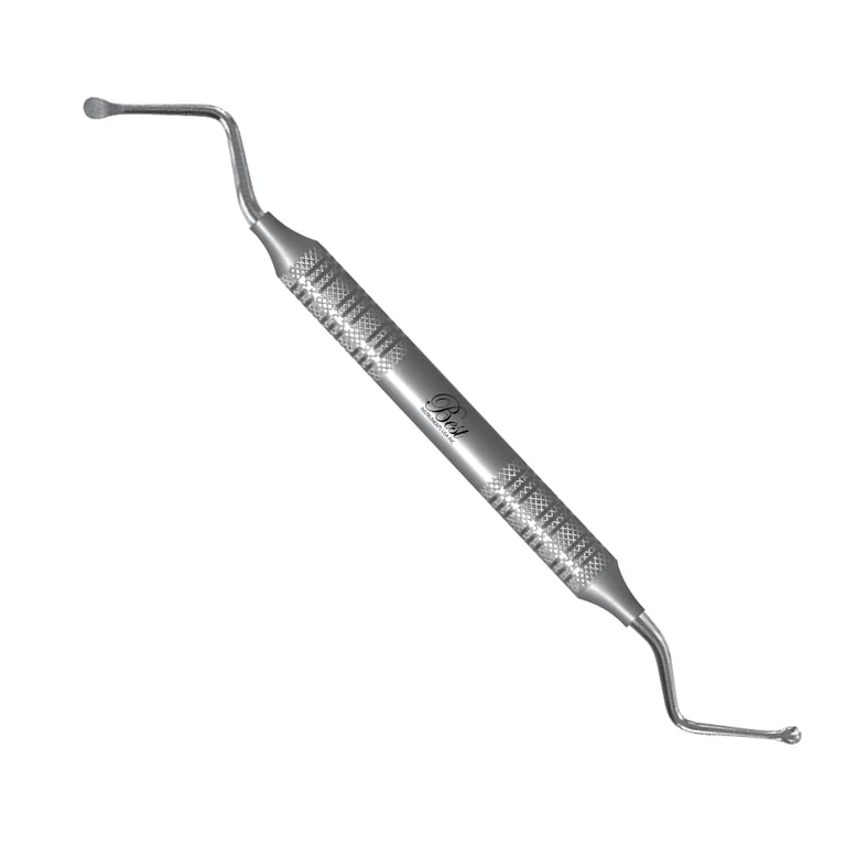 Best Surgical Curettes Spoon #LUCAS 87, 1/Pk. Designed for bone curettage, post-extraction socket