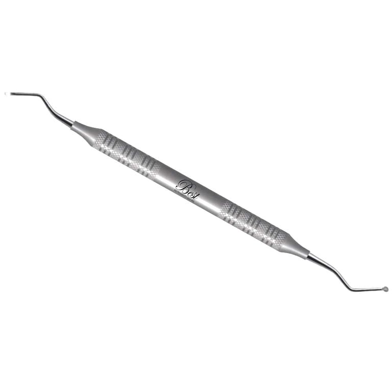 Best #33L Stainless Steel Double End Spoon Excavator, 8mm Hollow Handle, 1/Pk. Used to remove