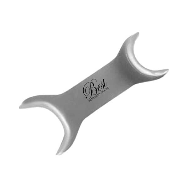Best Stainless Steel Double End Cheek Retractor, 1/Pk. Keeps soft tissue away from the teeth
