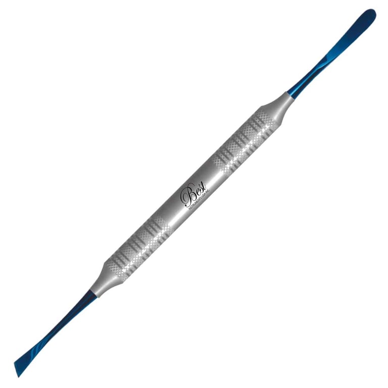 Best #G-24 Stainless Steel Periosteal Elevator, Blue Titanium Coated Ends, 1/Pk. For lifting full