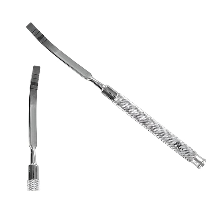 Best 7.5mm Osteotome Surgical Chisel, Curved, 1/Pk. Features 7-10-13-15-18mm marking on tip