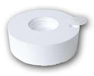 HurriCaine Liquid Dispenser - White. Eliminates spilling and provides one-handed application