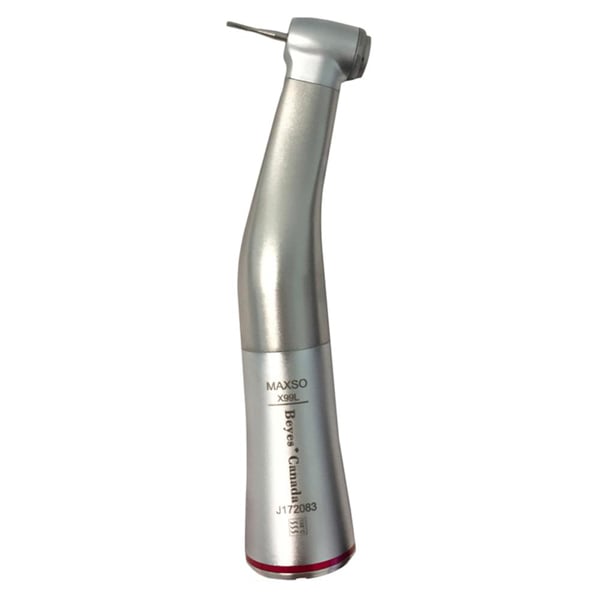 Maxso X99L 1:5 Titanium Fiber Optic Push Button Electrial Contra-Angles with Internal Quattro