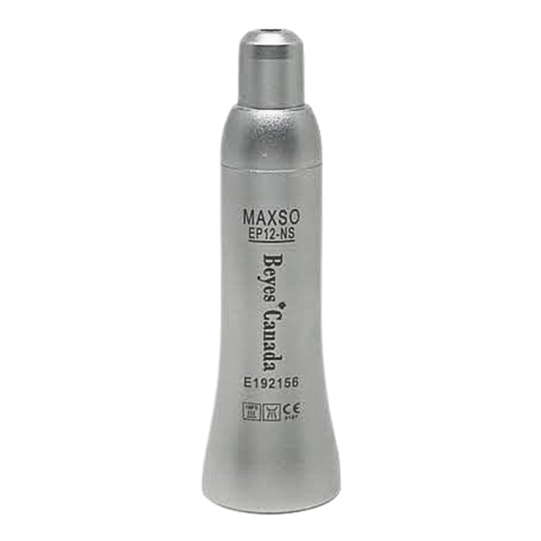 Maxso EP12-NS Hygiene Handpiece for Disposable Prophy Angle, 4:1 Reduction, Straight Nose Cone