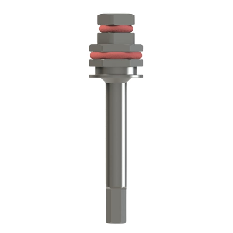Bhi Implants 2.42mm Ratchet Hex Driver Adapter, Stainless Steel, Internal Hex, 27.5mm, 1/Pk