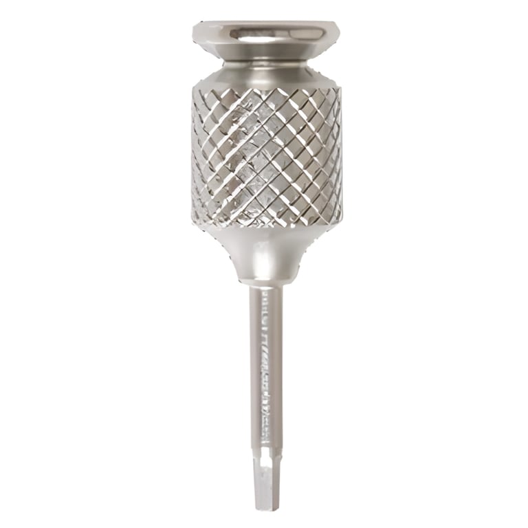 Bhi Implants Hand Hex Driver 1.25mm Adapter, Length 12.0mm, 1/Pk. Features a 1.25 mm Hex size