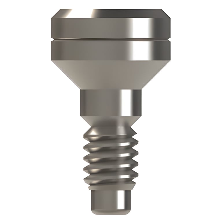 Bhi Implants Titanium Aesthetic Healing Cap, 3.88mm Standard Body, 3mm Collar Heights, 1/Pk