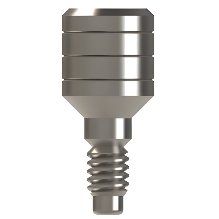 Bhi Implants Titanium Aesthetic Healing Cap, 3.88mm Standard Body, 5mm Collar Heights, 1/Pk